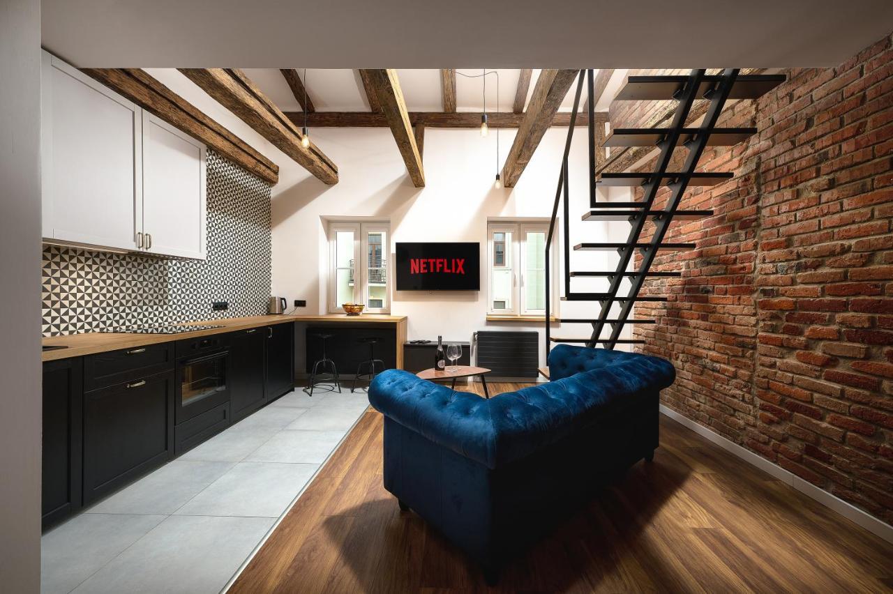 Apartamenty Piotrkowska 37 Loft W Centrum Lodzi Klimatyzacja Exteriör bild